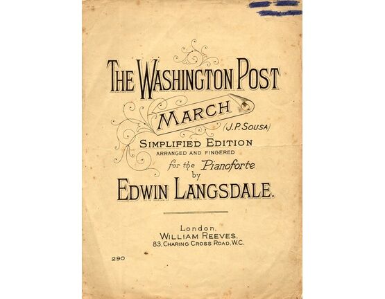 7942 | The Washington Post - March - Piano Solo (Simplified)