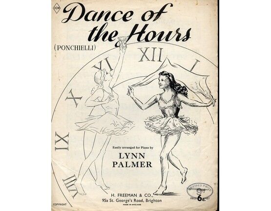 7948 | Dance of the Hours - Piano Solo Easy Arrangement