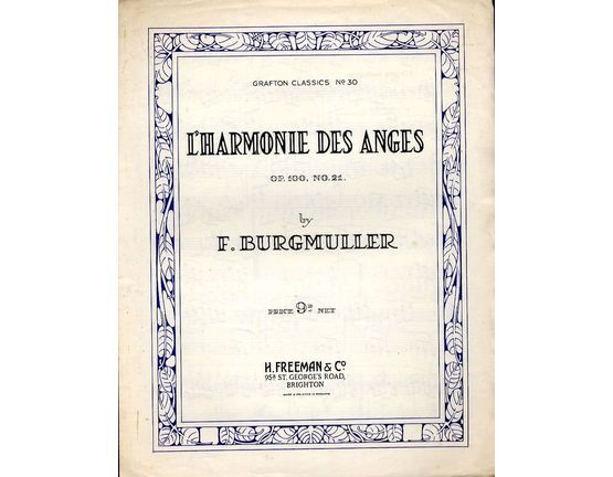 7948 | L'Harmonie des Anges - Op. 100, No. 21 - Grafton Classics No. 30