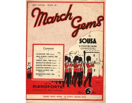 7950 | March Gems by Sousa - Gem Series Book 21