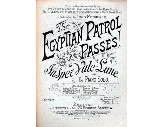 7952 | The Egyptian Patrol Passes! - Dedicated to Lord Kitchener