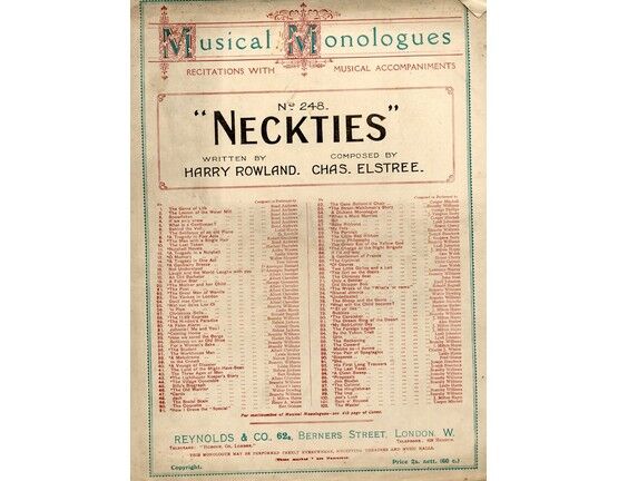 7955 | "Neckties" - Musical Monologue No. 248