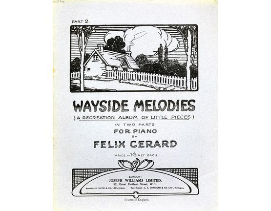 7964 | Wayside Melodies (A Recreation Album of Little Pieces) in Two parts - For Piano - Part 2