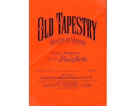 7965 | Old Tapestry (Souvenir de Windsor) - Easily arranged for the Pianoforte