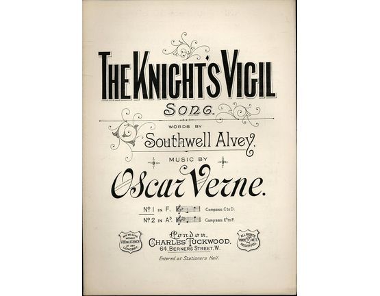 7965 | The Knights Vigil - Song No. 1 in key of F