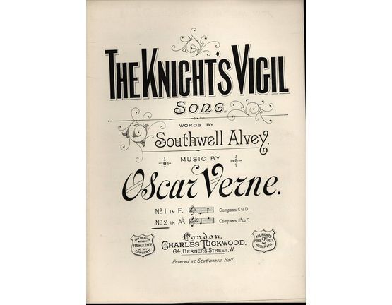 7965 | The Knights Vigil - Song No. 2 in key of A flat