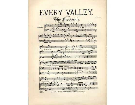 7972 | Every Valley from "The Messiah"