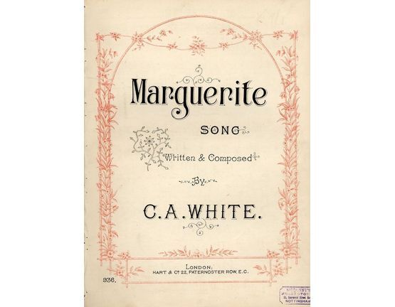 7972 | Marguerite - Song - Hart and Co edition No. 936