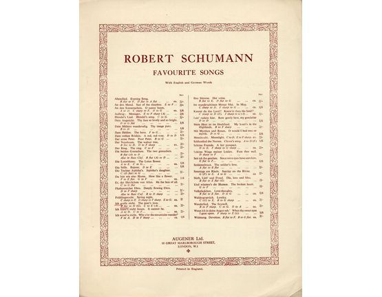 7977 | Schumann - The Poets Love