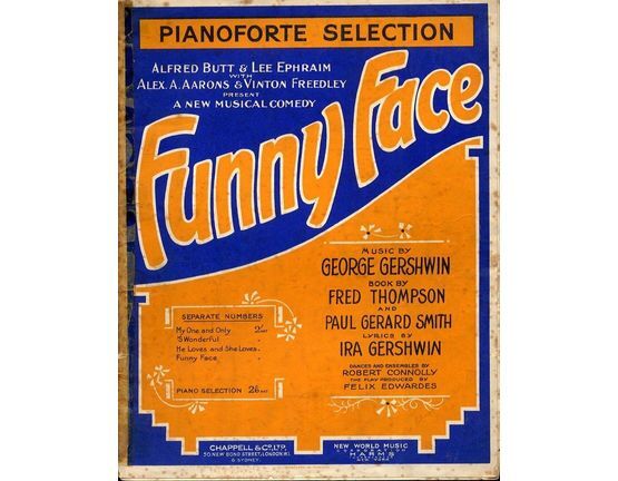 7979 | Funny Face - Pianoforte Selection from the Musical Comedy
