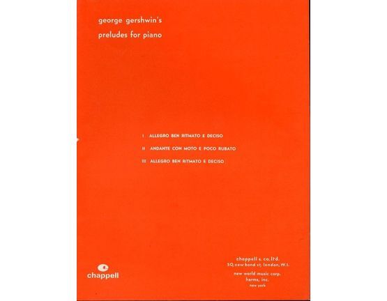 7979 | George Gershwin's Preludes for Piano