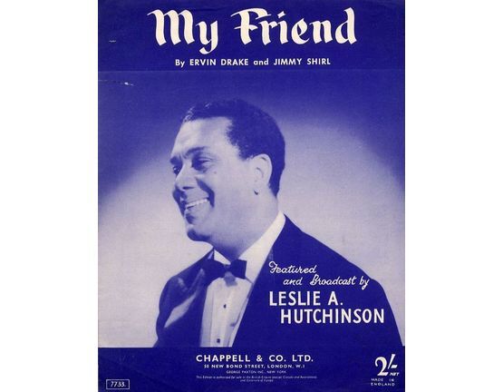 7979 | My Friend - Song - Featuring Leslie A. Hutchinson