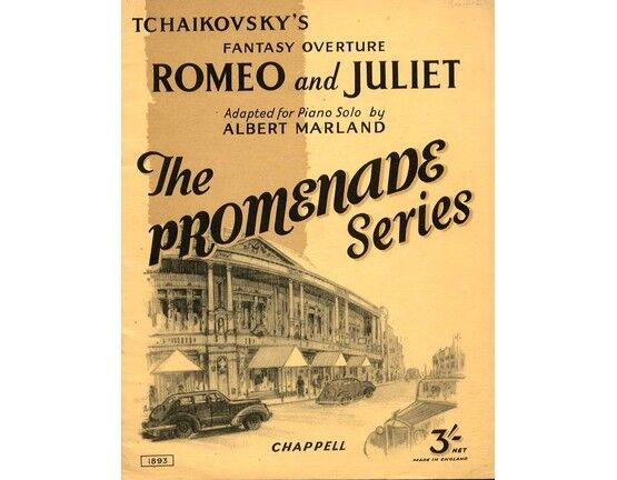 7979 | "Romeo and Juliet" Fantasy Overture - The Promenade Series No. 1893 - Abridged version for Piano Solo