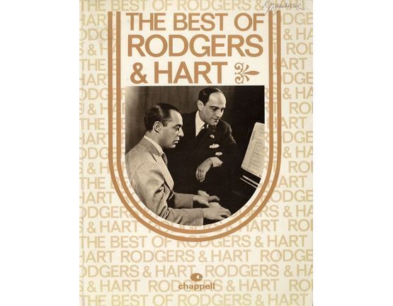 7979 | The best of Rodgers and Hart - For Piano and Voice with Chord symbols