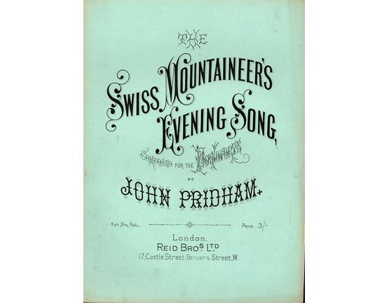 7984 | Swiss Mountaineers Evening Song - For Piano