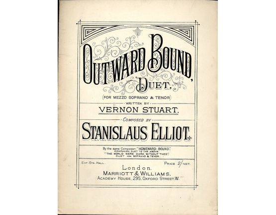 7986 | Outward Bound - Duet for Mezzo Soprano and Tenor