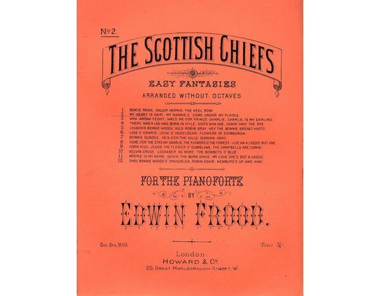 7992 | The Scottish Chiefs - Series No. 2 - Easy Fantasies arranged without Octaves