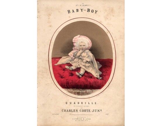 7993 | Baby Boy - Quadrille on Nursery Rhymes - Dedicated to Mrs. L. W. Desanges