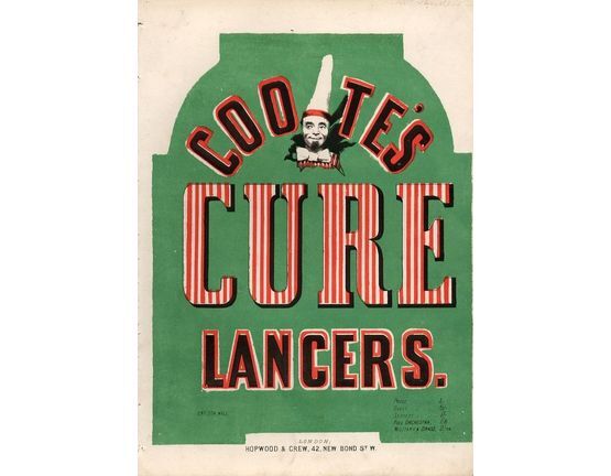 7993 | Coote's Cure Lancers - For Piano Solo - With steps for the Dances