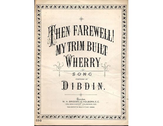 7999 | Farewell My trim built wherry - Old English Song