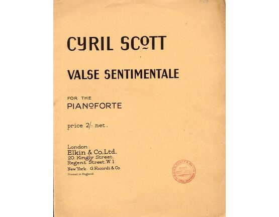 8023 | Valse Sentimentale - For the Pianoforte
