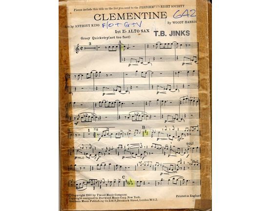 8047 | Clementine - Arrangement for Full Orchestra