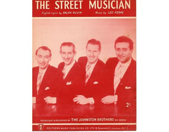 8047 | The Street Musician - As Recorded by The Johnston Brothers on Decca