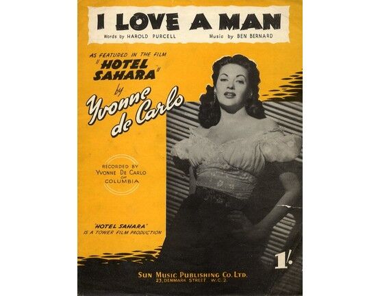 8063 | I Love a Man - from the film "Hotel Sahara" - Featuring Yvonne de Carlo