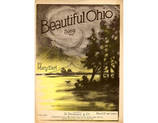 8068 | Beautiful Ohio - Waltz for Piano