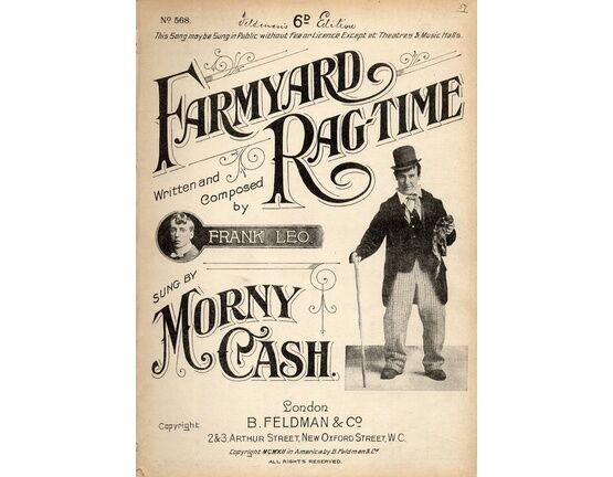 8068 | Farmyard Rag Time - Song featuring Morny Cash and Frank Leo