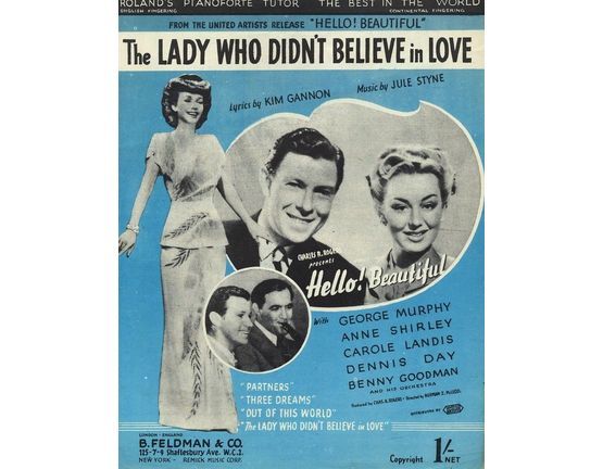 8068 | The lady who didn't believe in love - from "Hello Beautiful"  featuring George Murphy and Anne Shirley