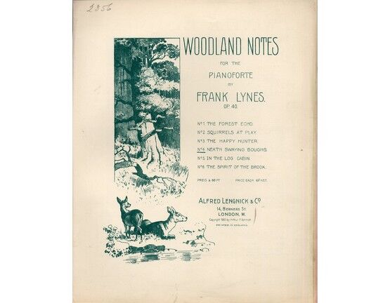 8069 | Neath Swaying Boughs - Woodland Notes - No. 4 - Op. 40 - for Piano