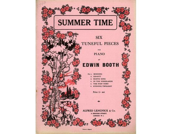 8069 | Summer Time - Six Tuneful Pieces for Piano