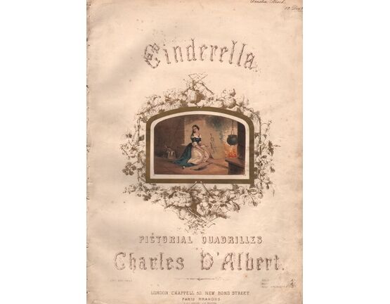 8077 | Cinderella - Pictorial Quadrilles - 1.-Pantalon/2.Ete/3.Poule/4.Trenise/5.Finale