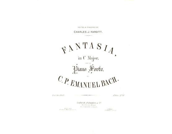 8080 | Fantasia in C major for the Pianoforte