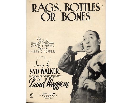8100 | Any Rags Bottles or Bones? - Comedy Song featuring Syd Walker in 'Band Waggon'