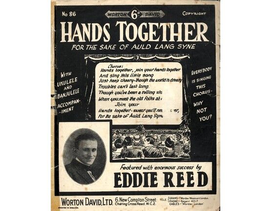 8101 | Hands Together For The Sake Of Auld Lang Syne - Featuring  Eddie Reed
