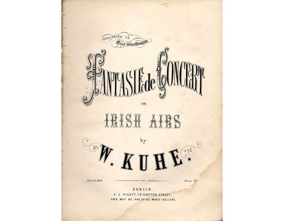 8121 | Fantasie de Concert on Irish Airs - Dedicated to Miss Worthington