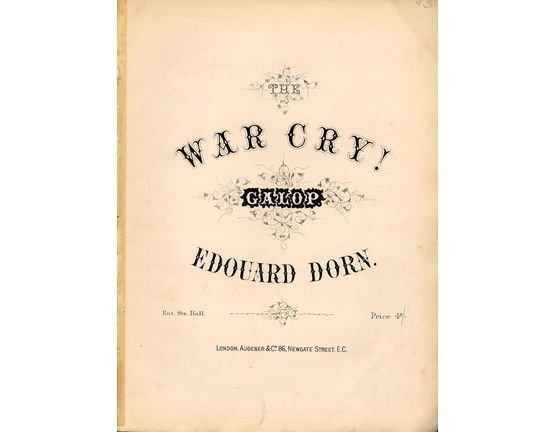 8134 | War Cry - Galop for Pianoforte