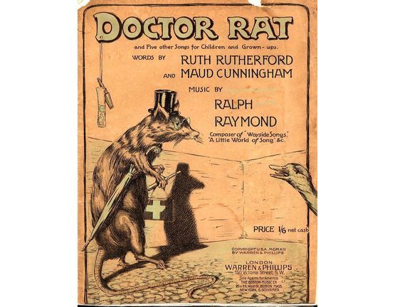 8137 | Doctor Rat and 5 other songs for Children & Grown ups