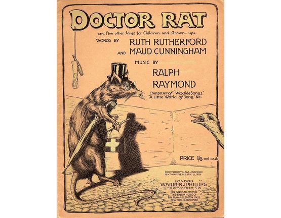 8137 | Doctor Rat and Five other Songs for Children and Grown-ups