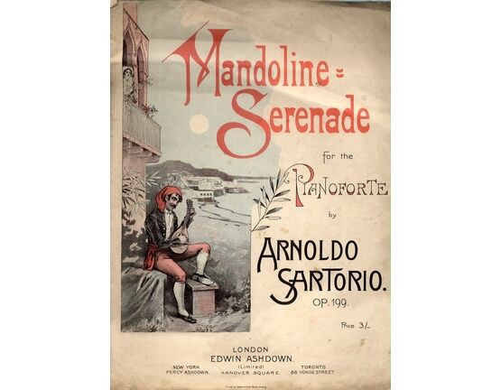 8158 | Mandoline Serenade - For the Pianoforte - Op. 199