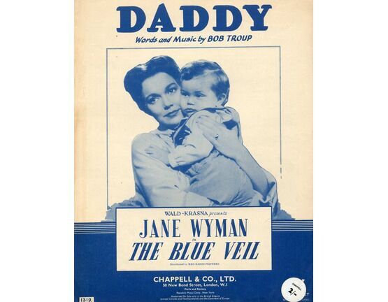 8167 | Daddy - Song featuring Jane Wyman in "The Blue Veil"