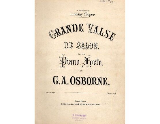 8167 | Grande Valse de Salon - For the Pianoforte