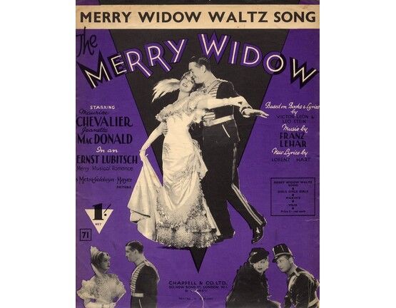 8167 | Merry Widow Waltz Song - from "The Merry Widow" Production - Featuring Maurice Chevalier and Janette MacDonald