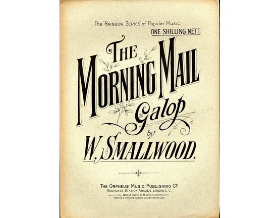 8186 | The Morning Mall Galop - The Rainbow Series of Popular Music No. 7