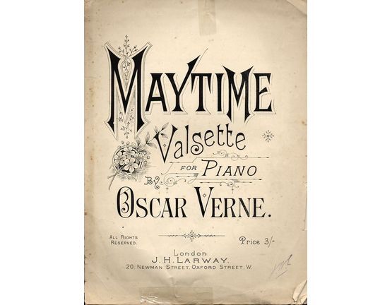 8187 | Maytime - Valsette for Piano