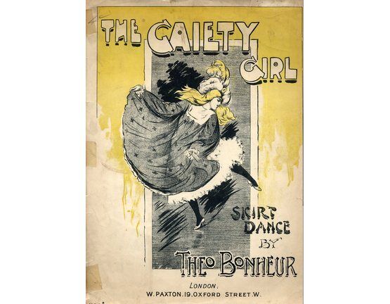 8190 | The Gaiety Girl - A Skirt Dance for Piano