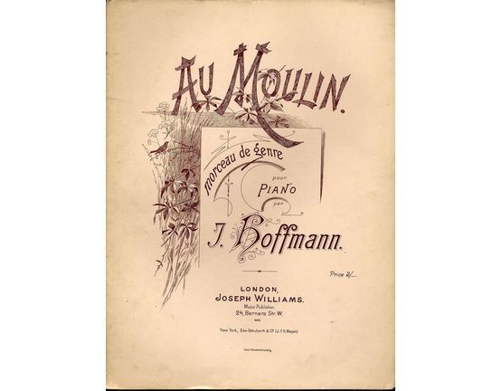 8194 | Au Moulin - Morceau de Genre - Pour Piano
