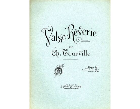 8194 | Valse-Reverie - Piano - Plate No. 10155